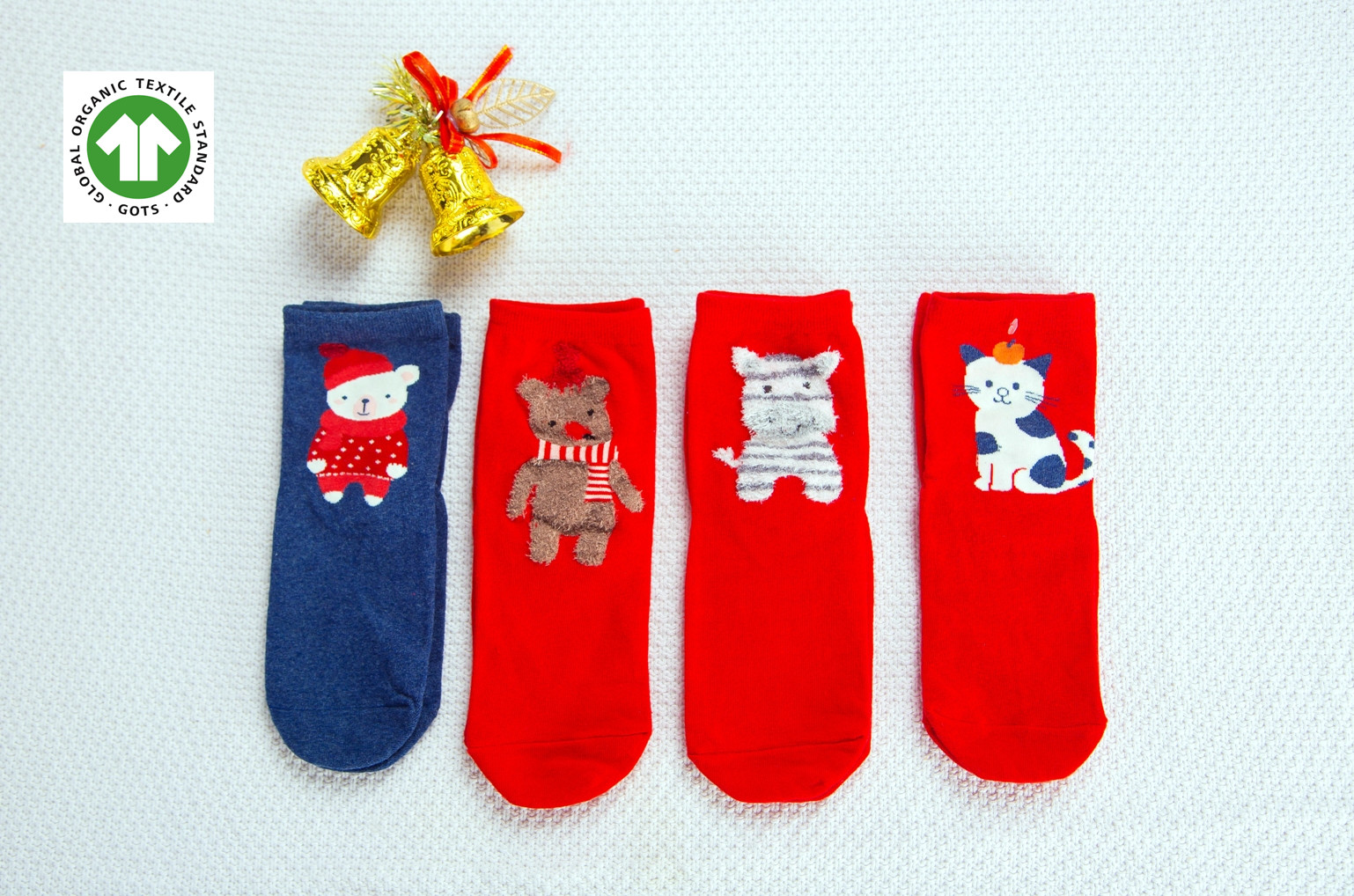 Girls‘ socks with GOTs