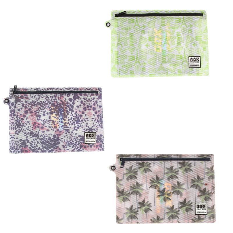 GOX Water Resistant Printed Mesh A4 File Folder Stationary Organizer