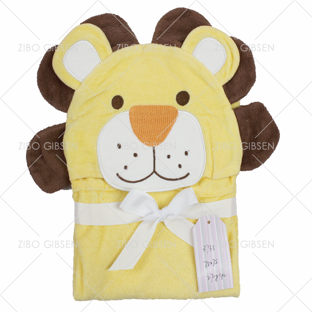 baby hooded towel