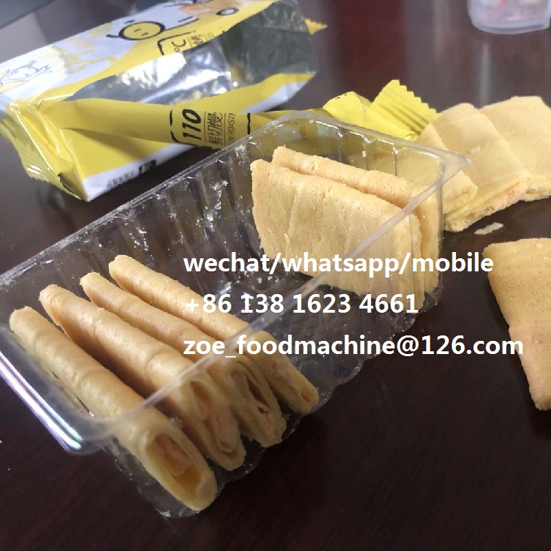 ZH-YB400 flat stick wafer machine/biscuit wafer machine