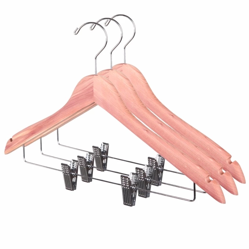 Cedar Wooden Clothes Hanger for Lady