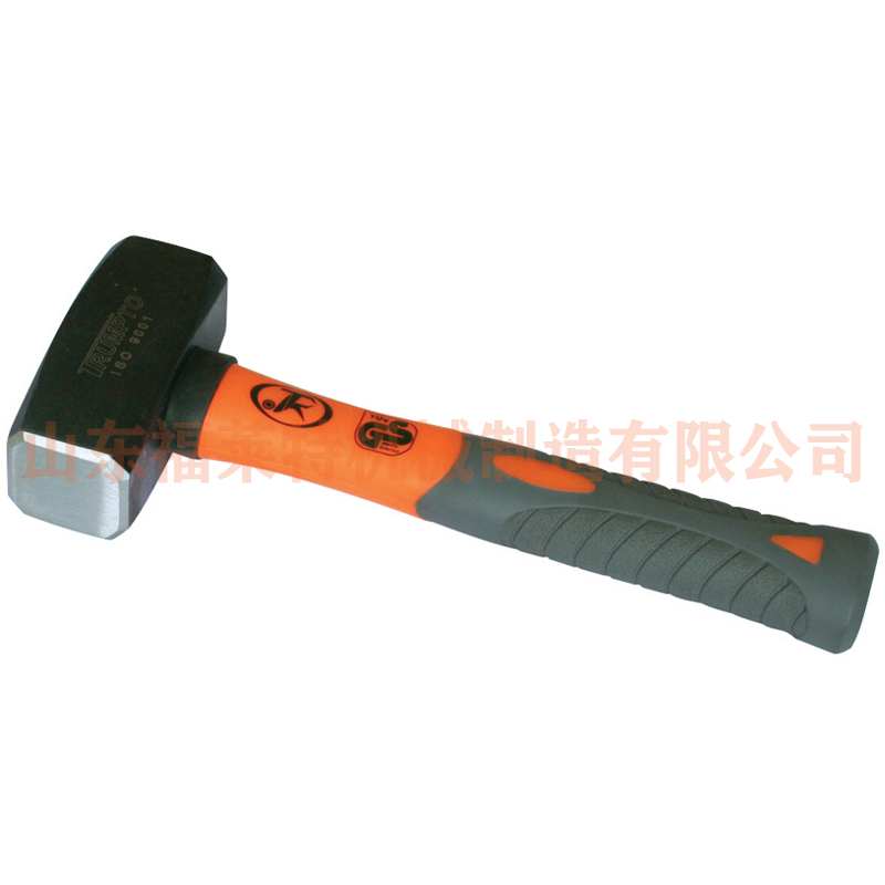 German Type Stoning Hammer With Double Color Tpr Handle