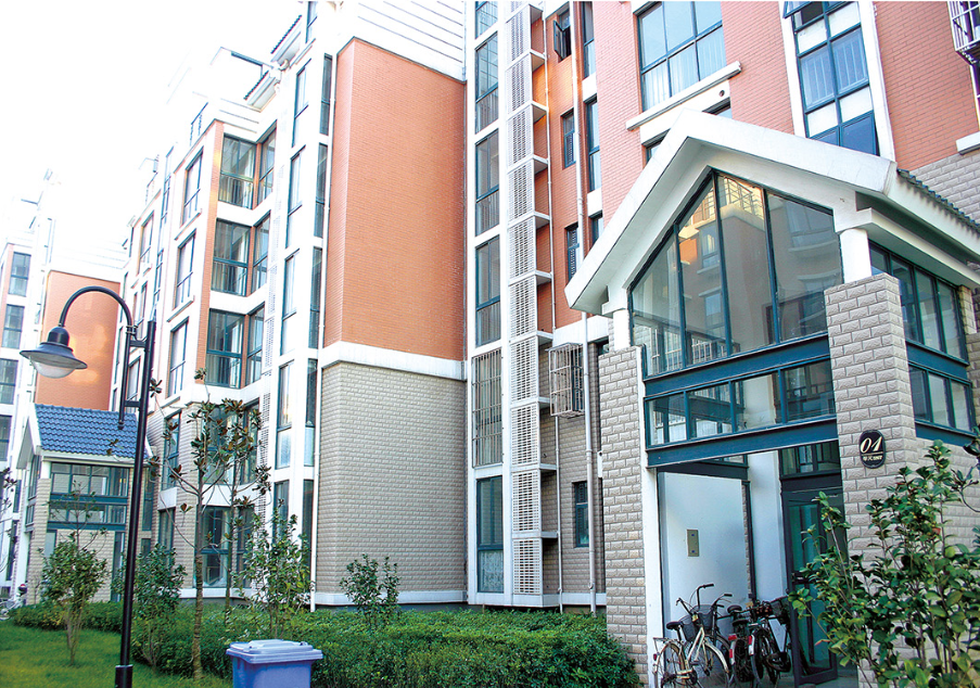 Exterior wall tiles
