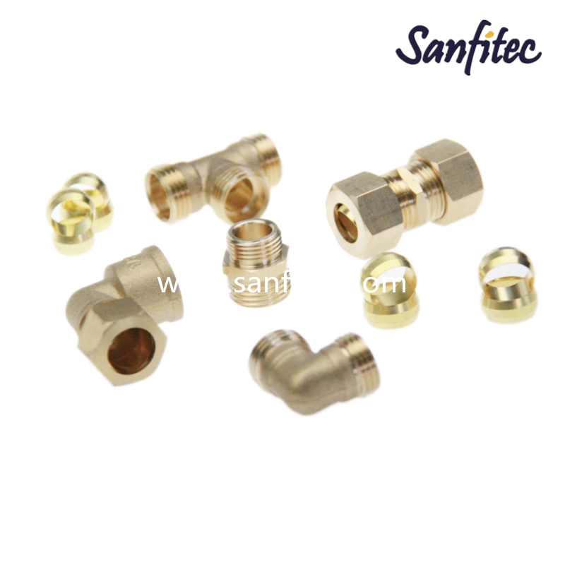 brass fittings; Brass fittings for water supply; brass pex fittings; brass pipe fittings; copper fitting; reducing tee; manifold; radiator valve; DZR brass fitting; sanfitec，fittings/ brass rings fittings