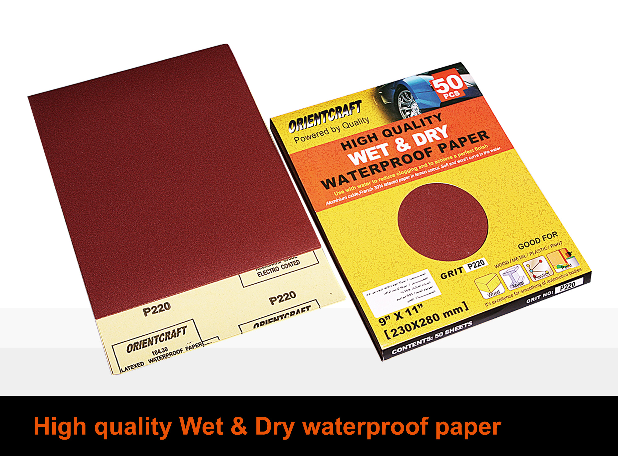 High quality Wet & Dry waterproof paper