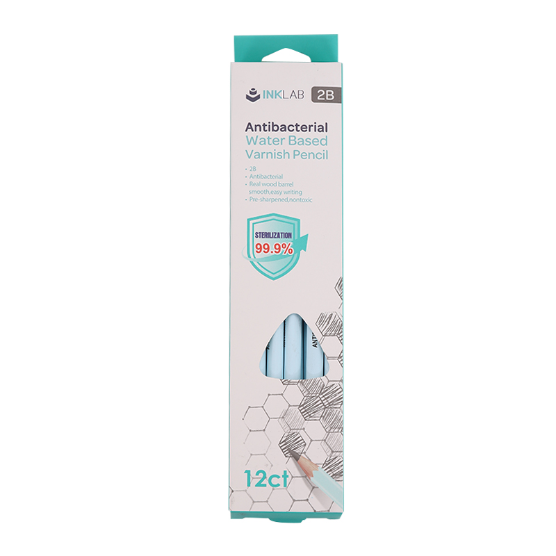 Antibacterial 2B water based varnish pencil