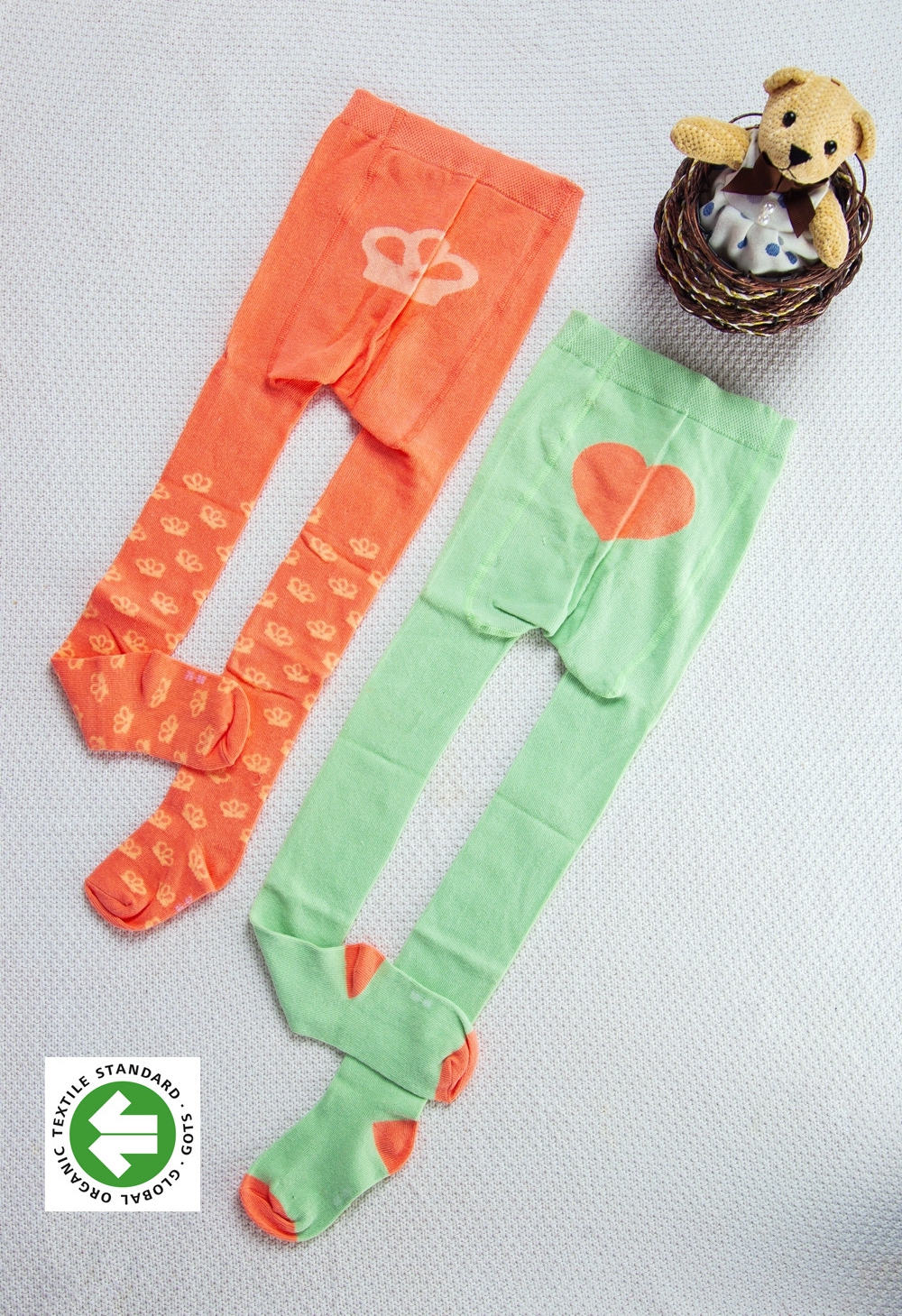 Kids tights with GOTS