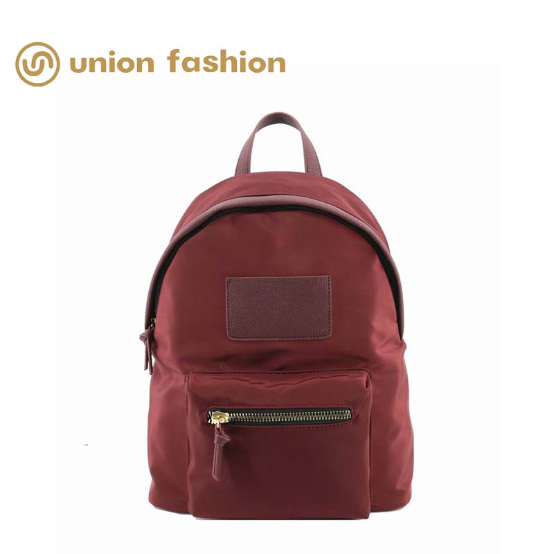 UNION FASHION new design retro style women nylon backpack