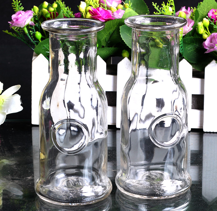 500ml clear glass bottle for juice