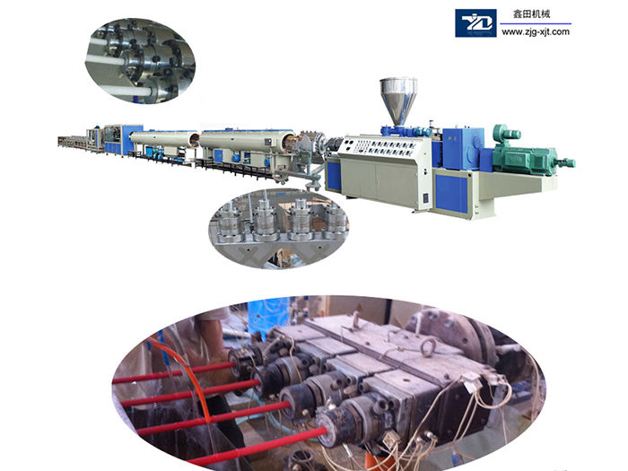 PVC pipe 4 strand extrusion line