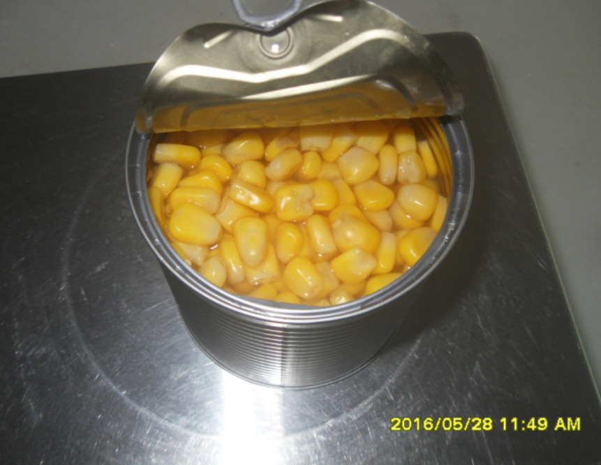 Canned sweet corn