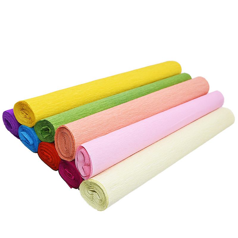 Colorful Flower Crepe paper