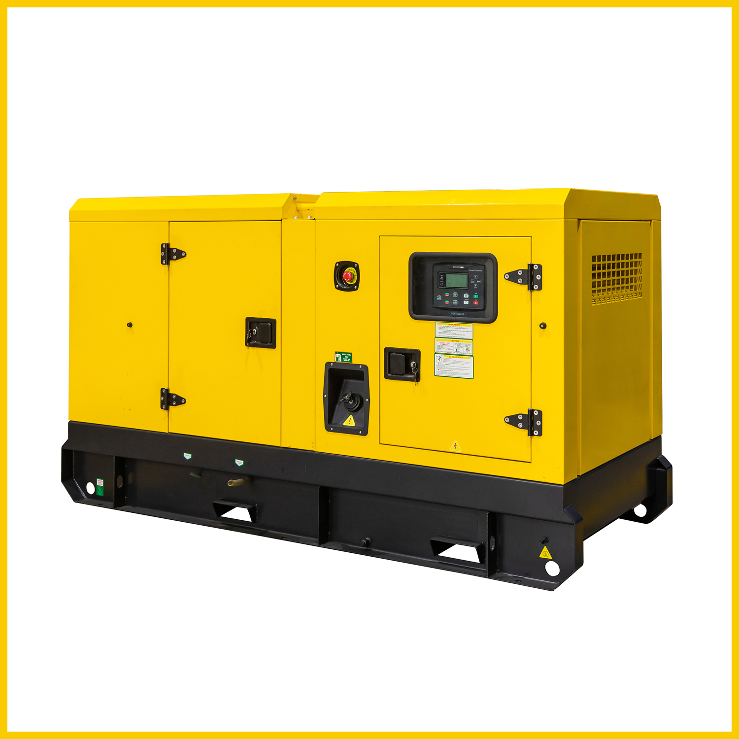 100kVA/80kW SILENT type Diesel Generator powered by CUMMINS engine