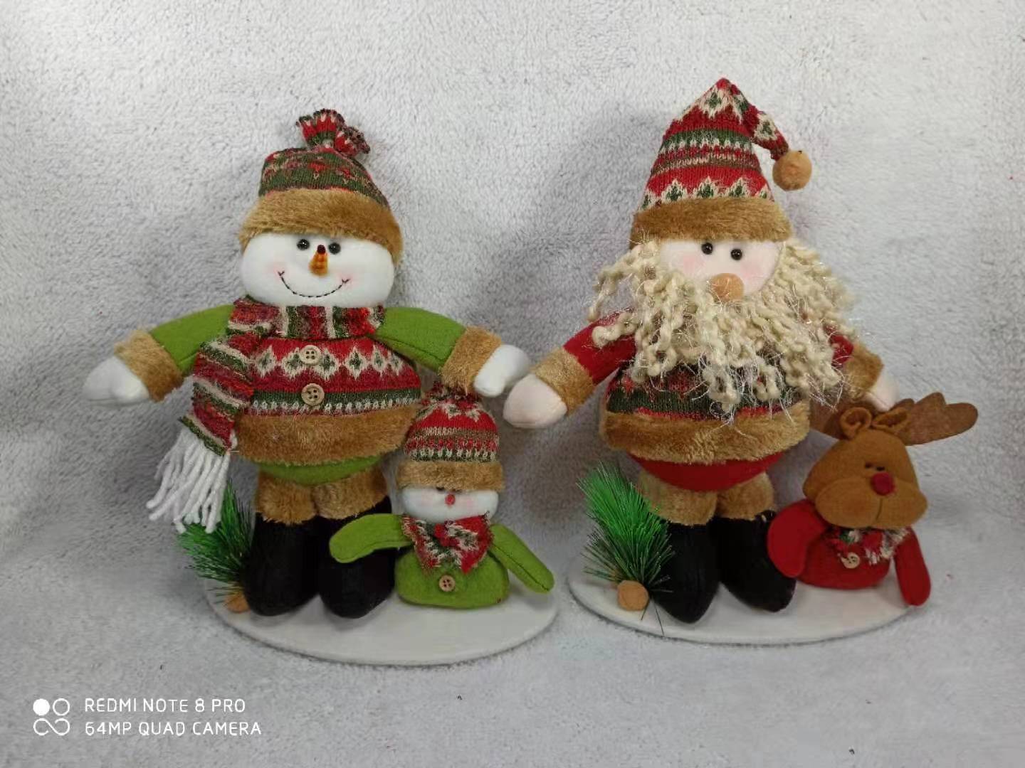 Christmas Santa Claus snowman,