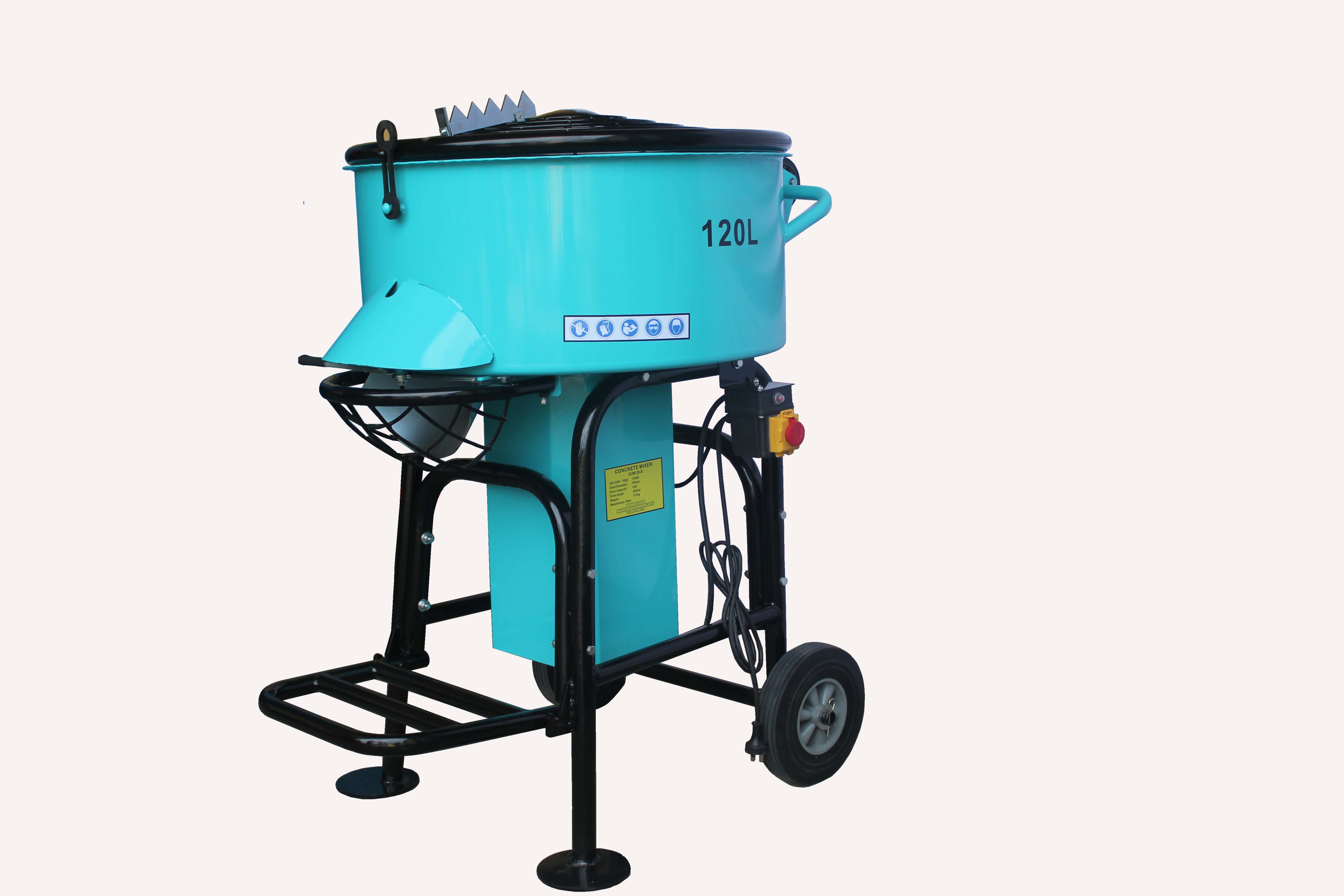 concrete mixer (forced action mixer)
