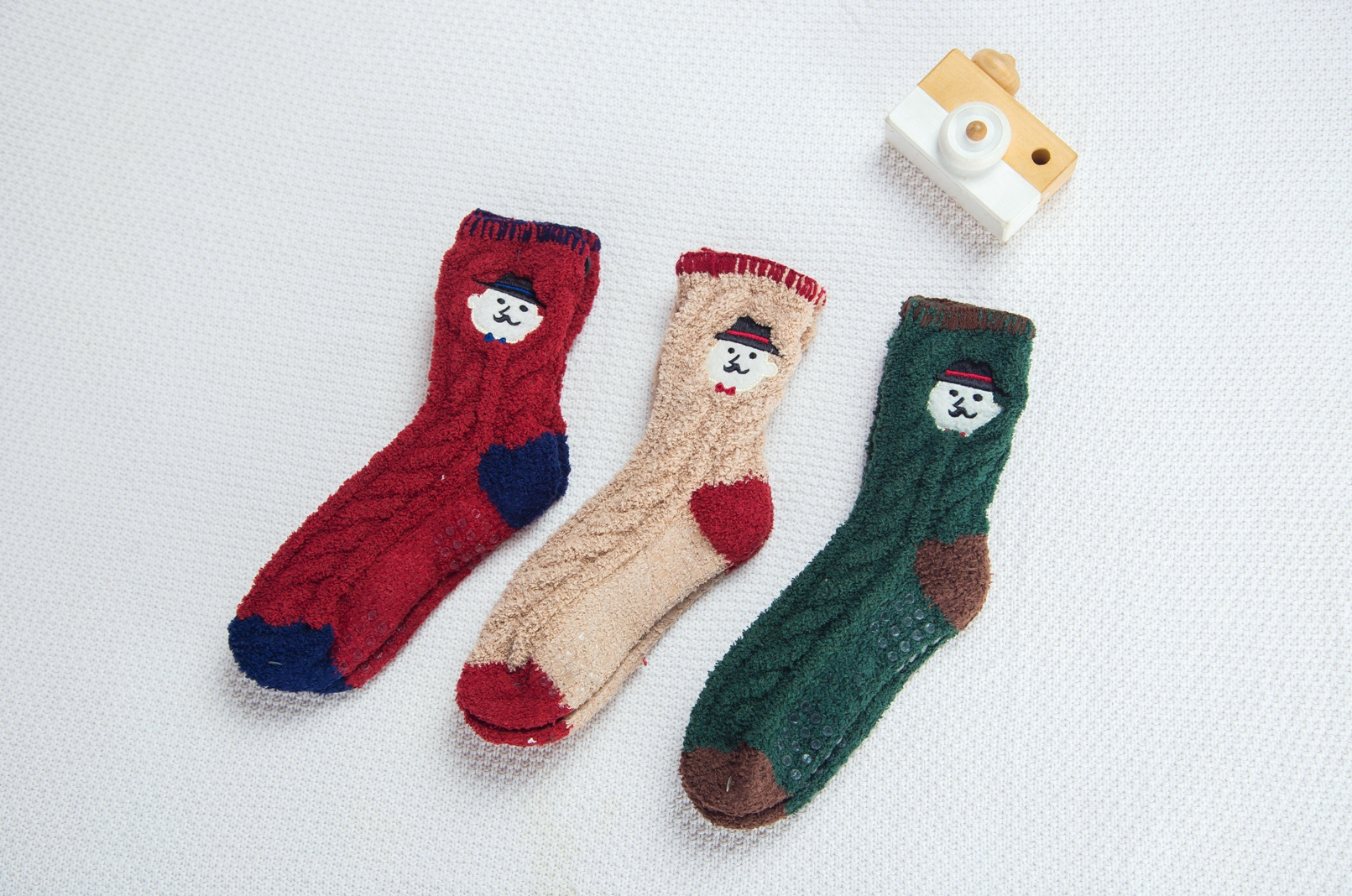 Woman cozy socks