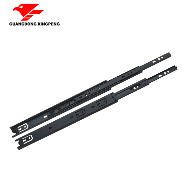 Three fold ball bearing slide