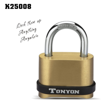 zinc combination padlock