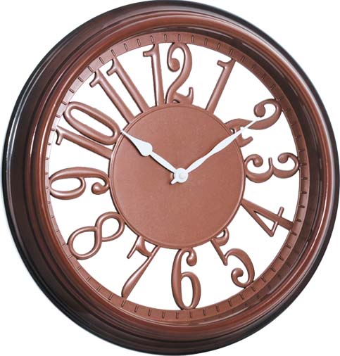 wall clock; quartz clock; Hollow out; modern design;simple round clock; 13inch 33cm