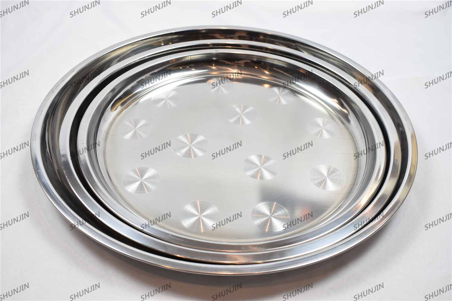 Stainless Steel Round Tray