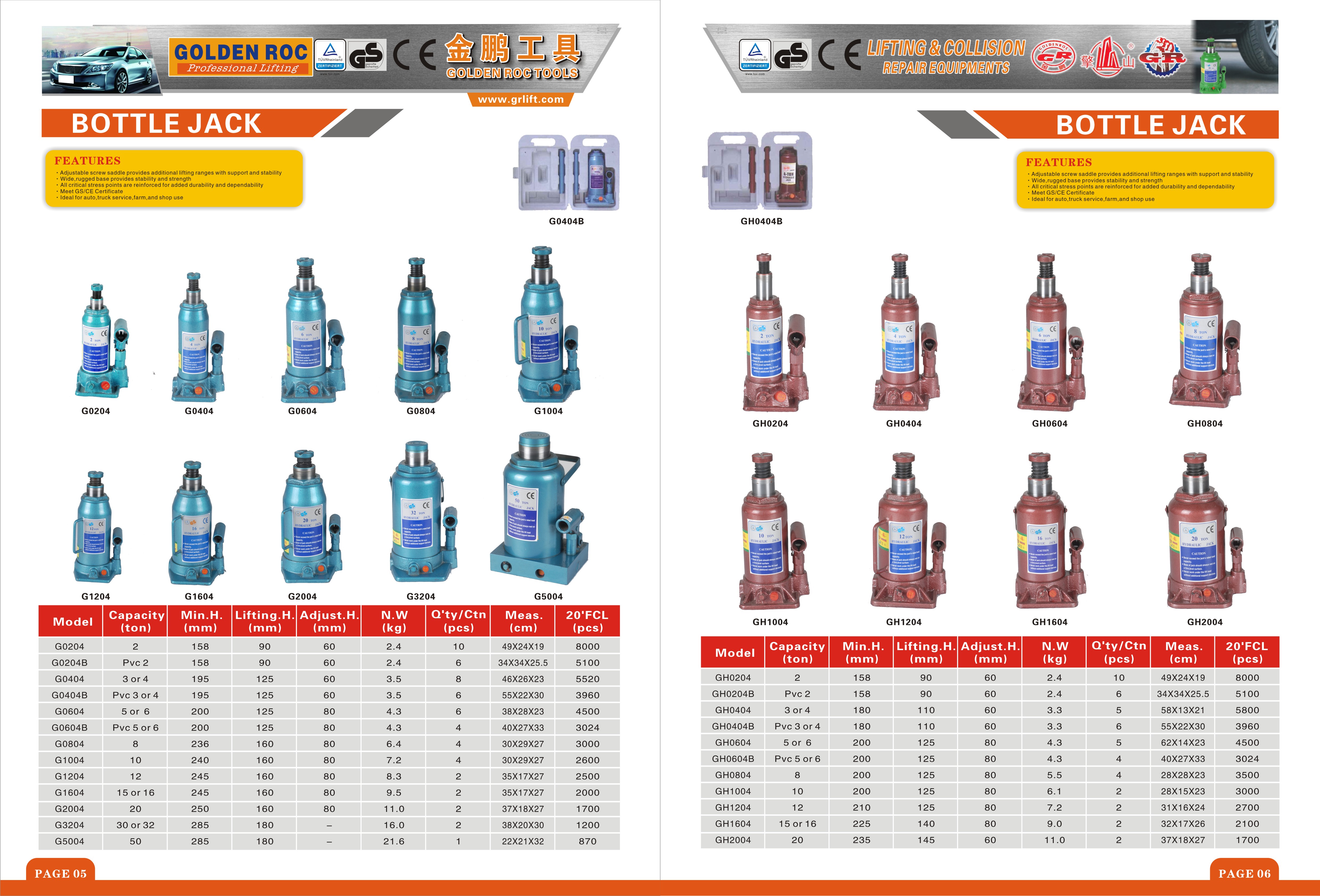 Hydraulic Bottle Jack