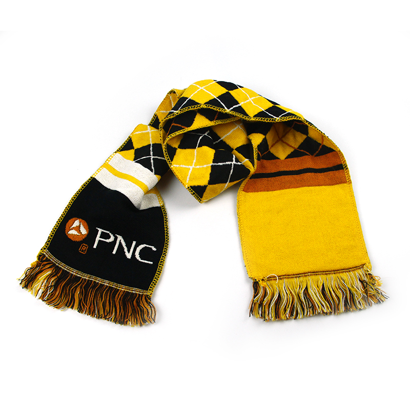Winter Warmer Customized Promotional Woven scarf