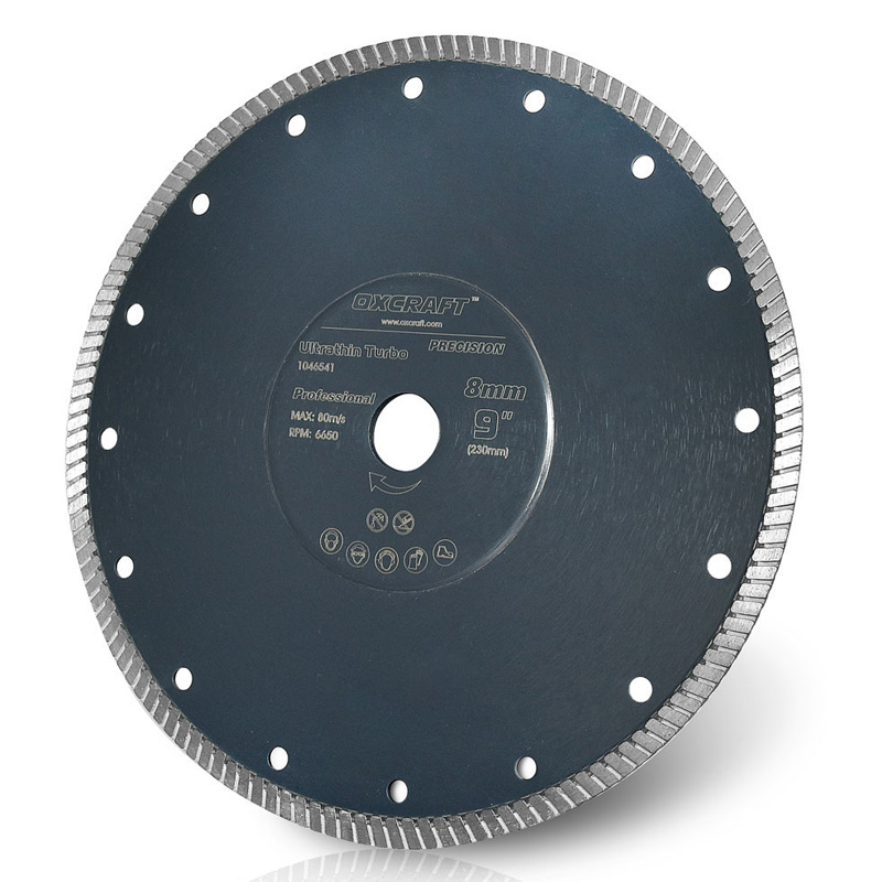 Diamond saw blade-Ultrathin turbo saw blade