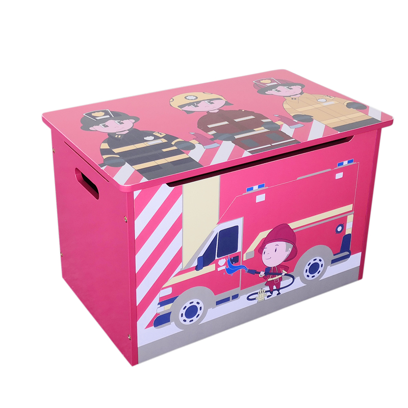 Kids Wooden Toy Box