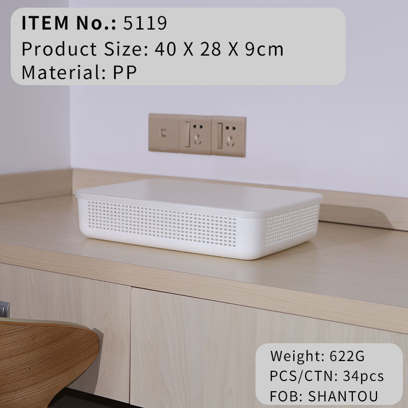 5119 Storage box with lid