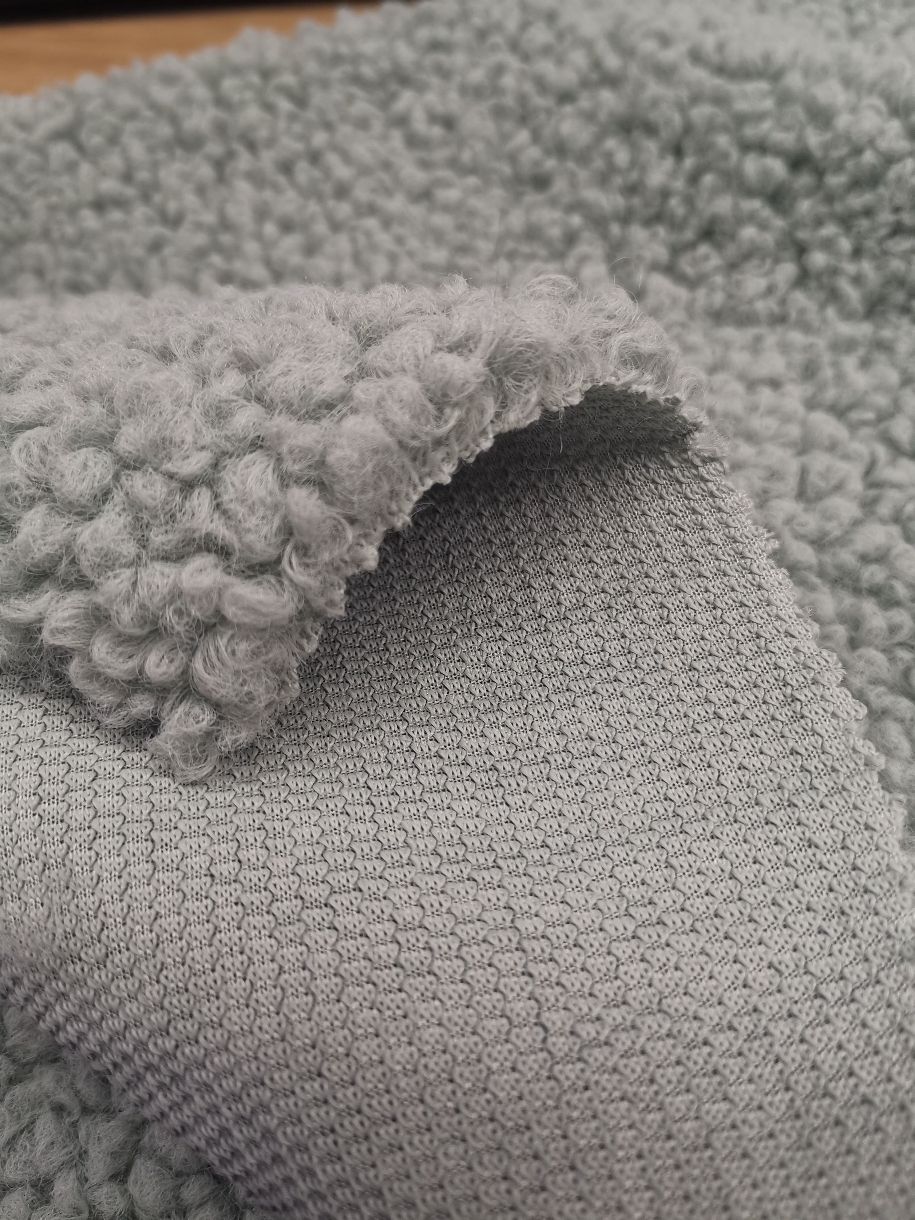 100% polyester teddy fleece