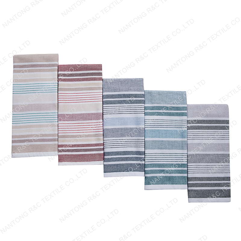 yarn dyed fouta kitchen towel