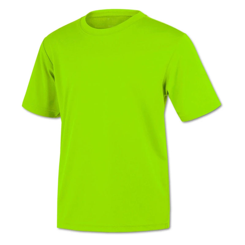 Mens short sleeve green color t shirt