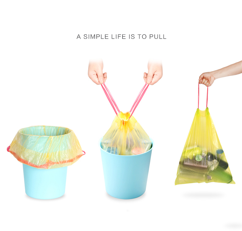 Drawstring Garbage Bags