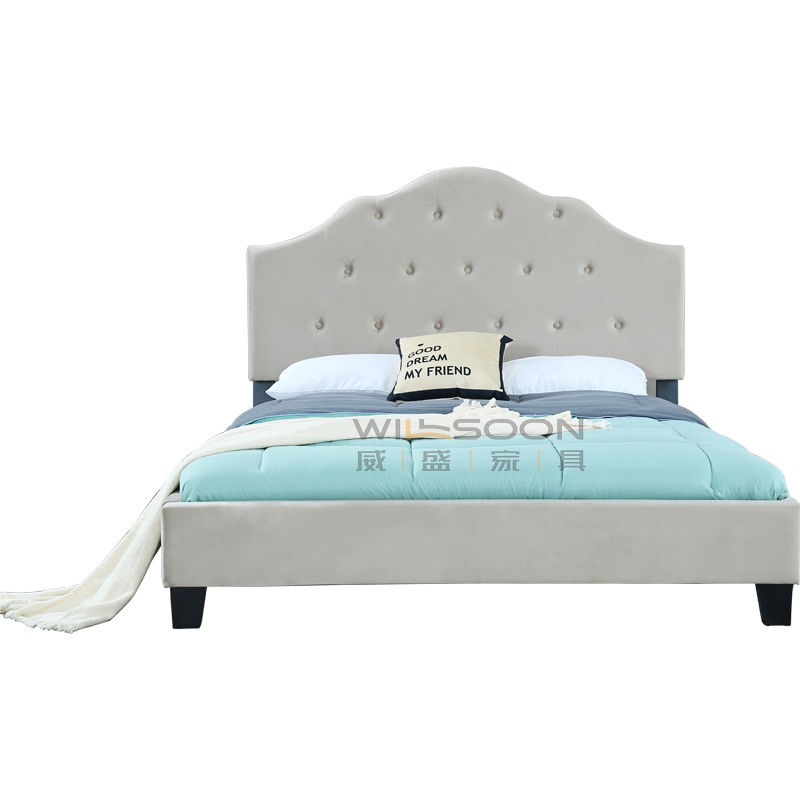Adjustable Headboard Modern Simple Soft Bed