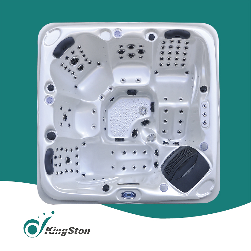Hot sales 128 Jets 5person cheap whirlpool spa hot tub (KGT-JCS-65)