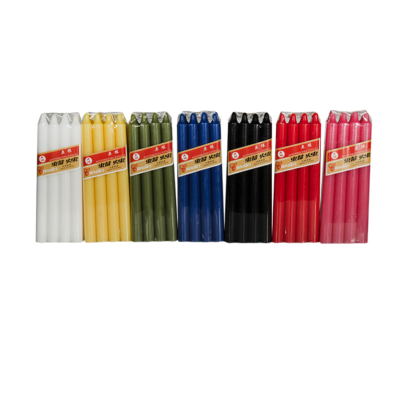 Wholesale home decor household ritual color natural candle