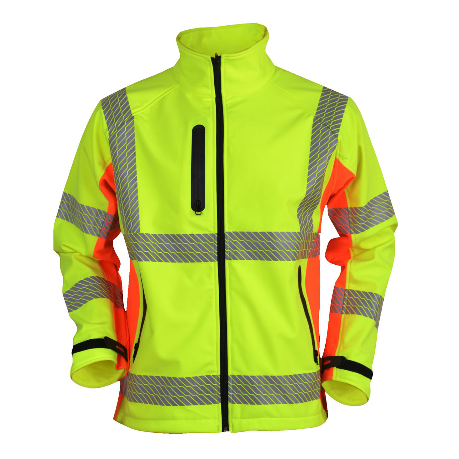 Hi Vis Two Tone Softshell Jacket