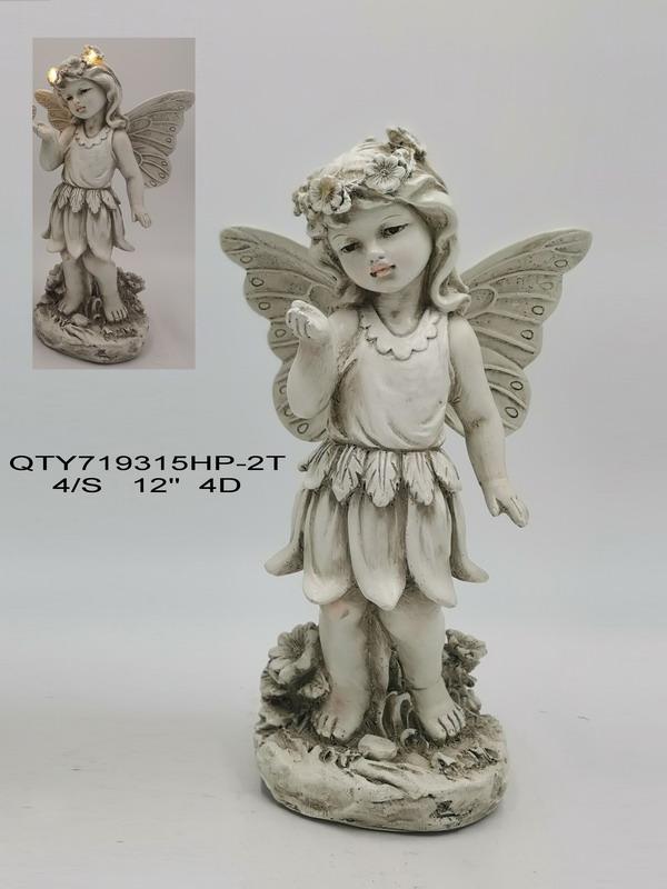 Garden fairy with LED