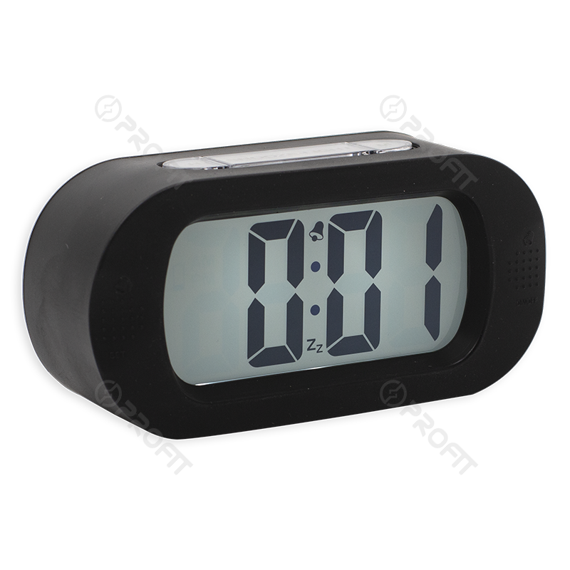 14cm LCD Silicon Table Alarm Clock