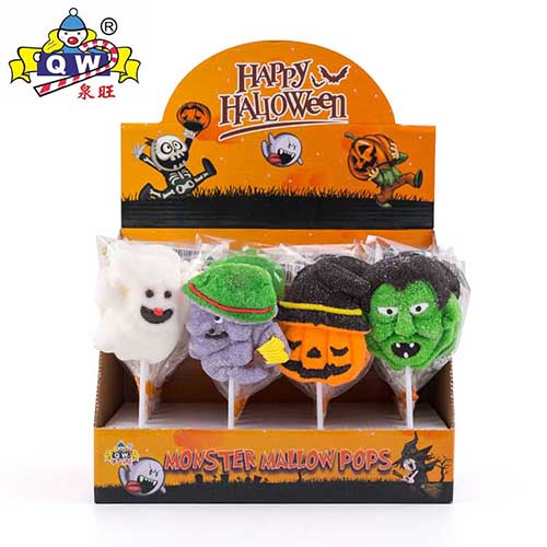 35g Halloween marshmallow lollipop