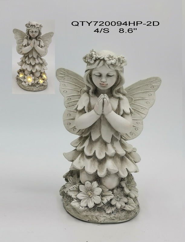 Garden fairy with LED