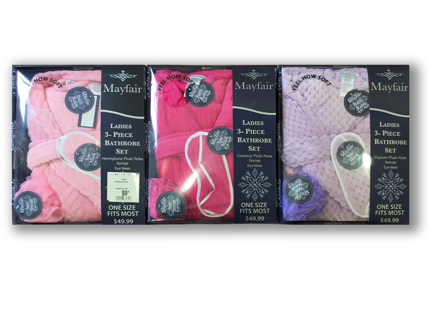 Ladies 3pc Spa Set