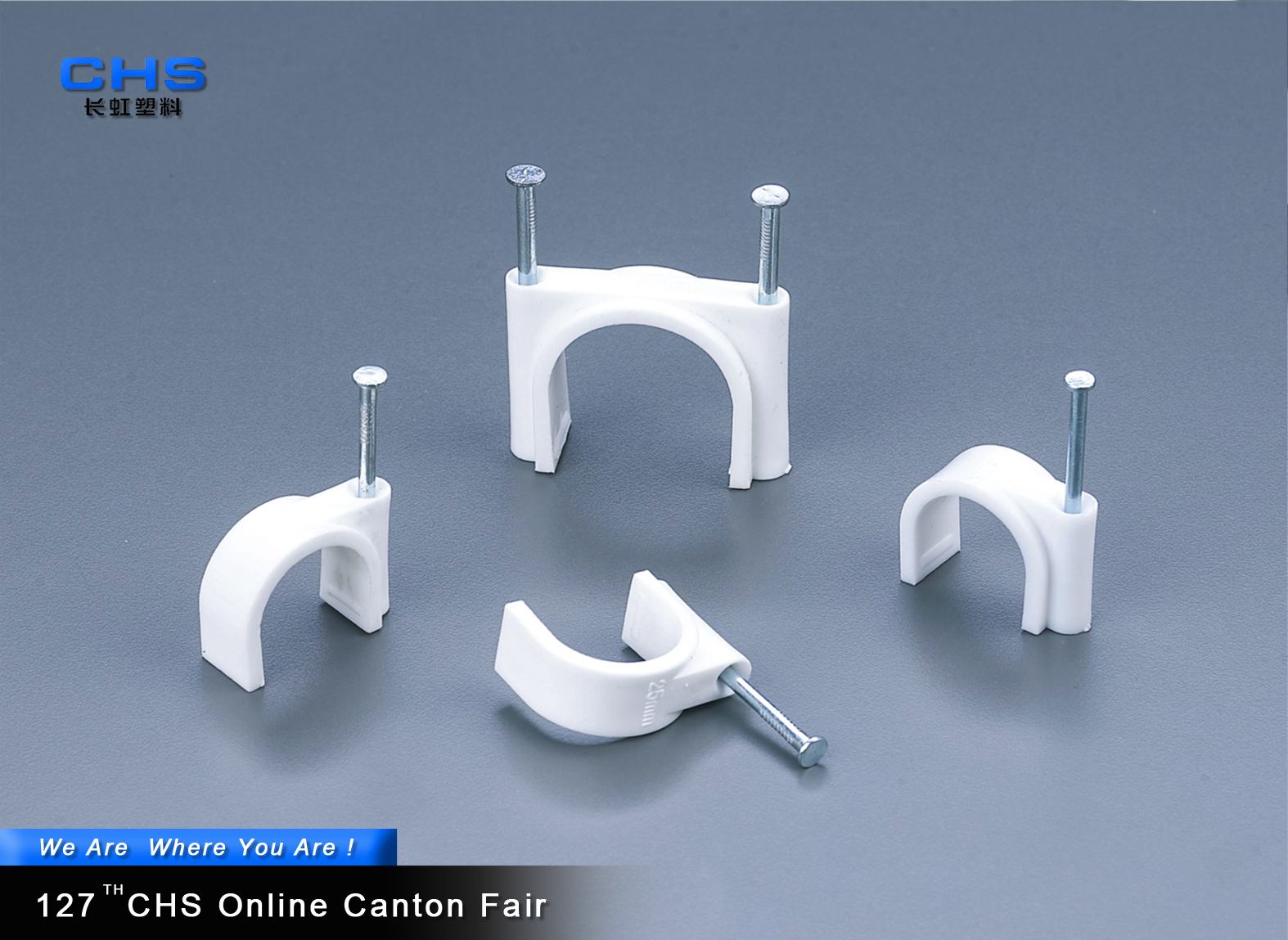 CHS Flat Cable Clips,cable clip,nail clips