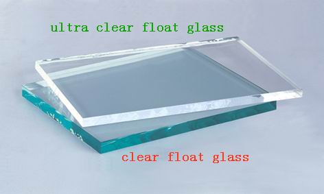 2-19mm Low iron float glass