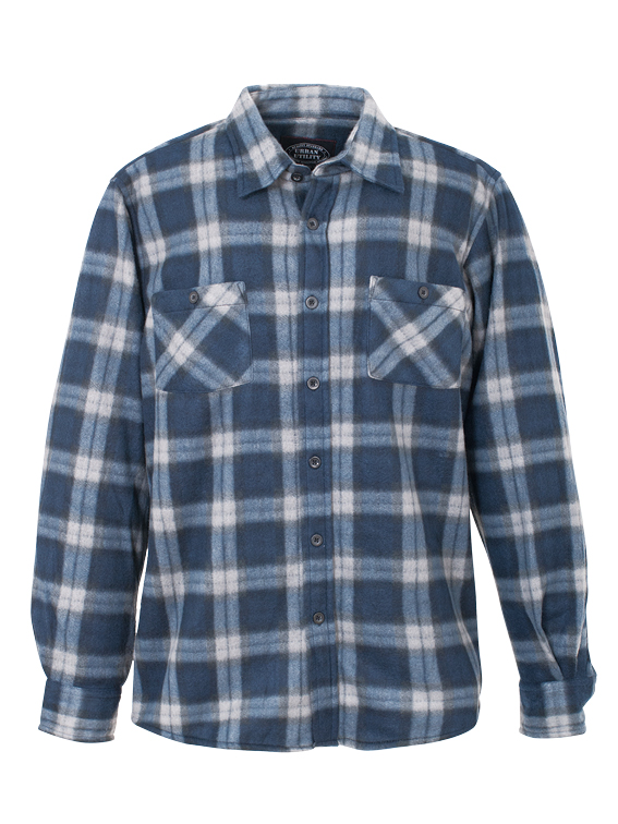 Print Fleece Shirt