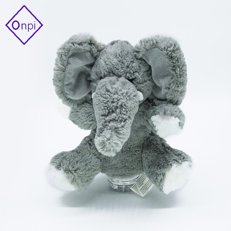 High quality plush cute elephant hand puppet