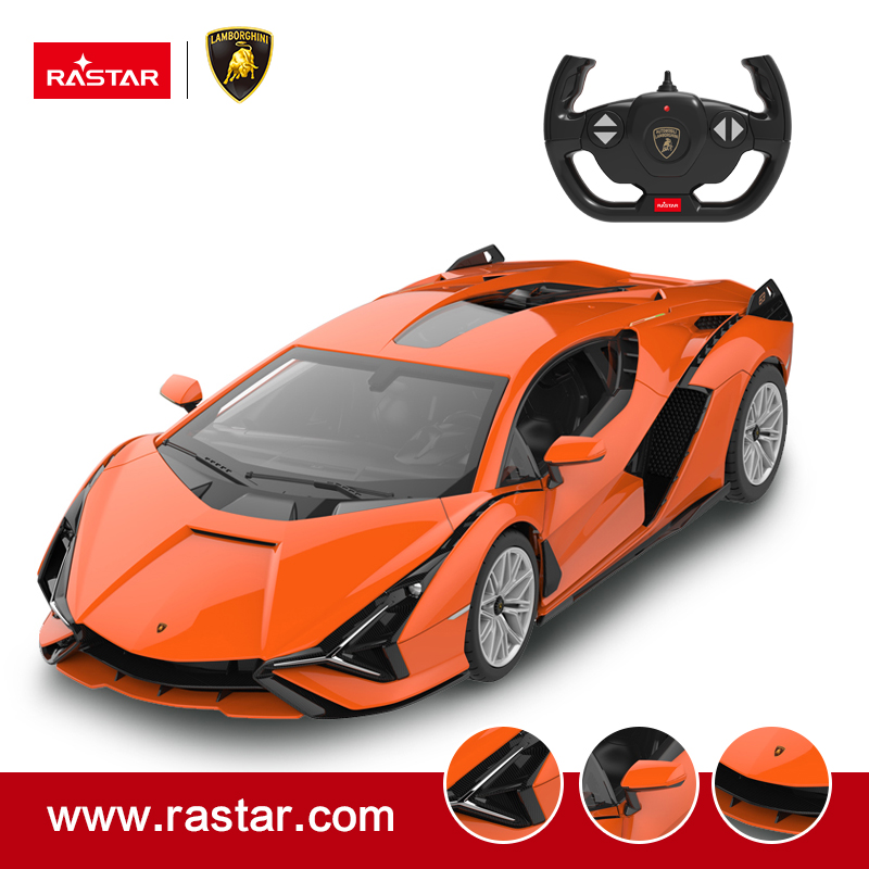 RASTAR R/C 1:14 Lamborghini Sian(Doors opened by hand) License Remote Control RC Car Rastar