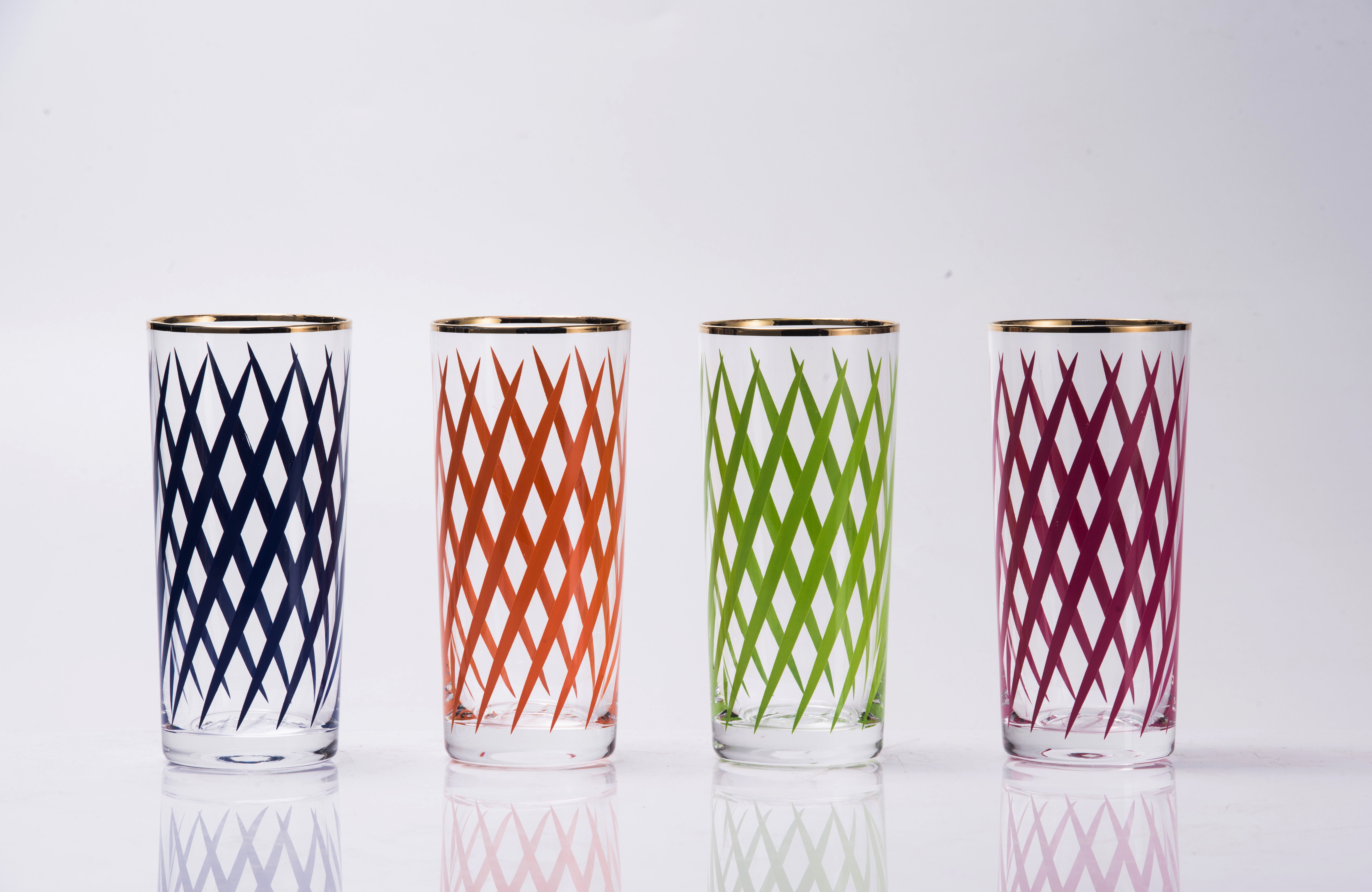 Colorful Hiball Glasses