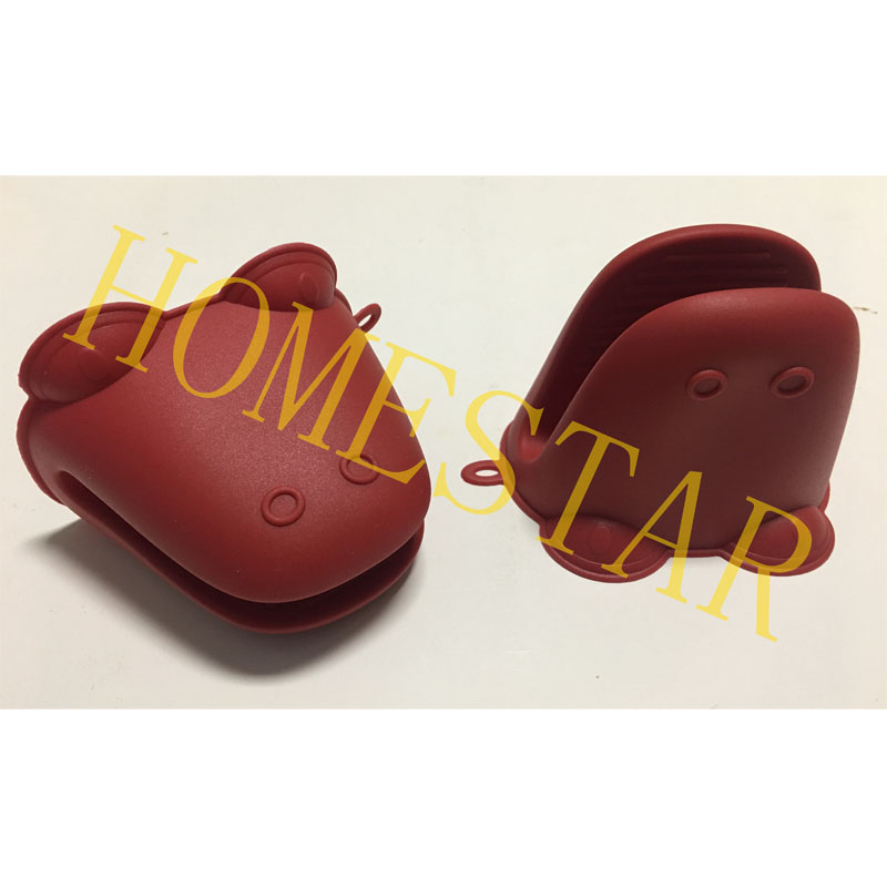 Silicone Heat-Resistant glove, hippopotamus shape