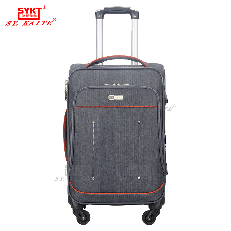 spinner polyester cheaper suitcase